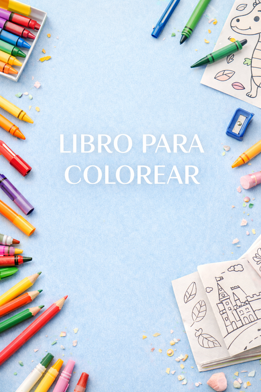 Libro para colorear - entretenimiento para tus pequeños a la hora de cocinar! 🎨