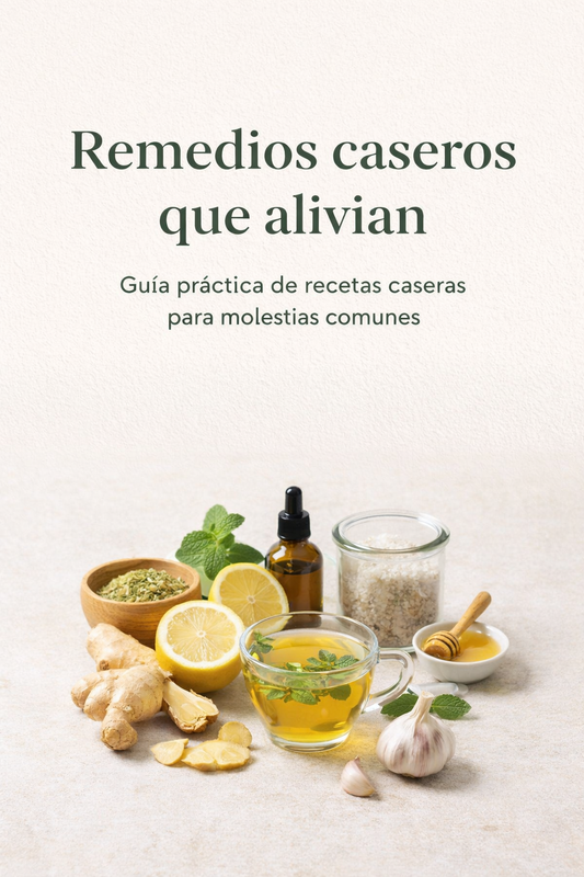 Remedios caseros para el día a día - alivio rápido ☕
