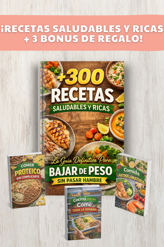 RECETAS SALUDABLES Y RICAS + BONUS